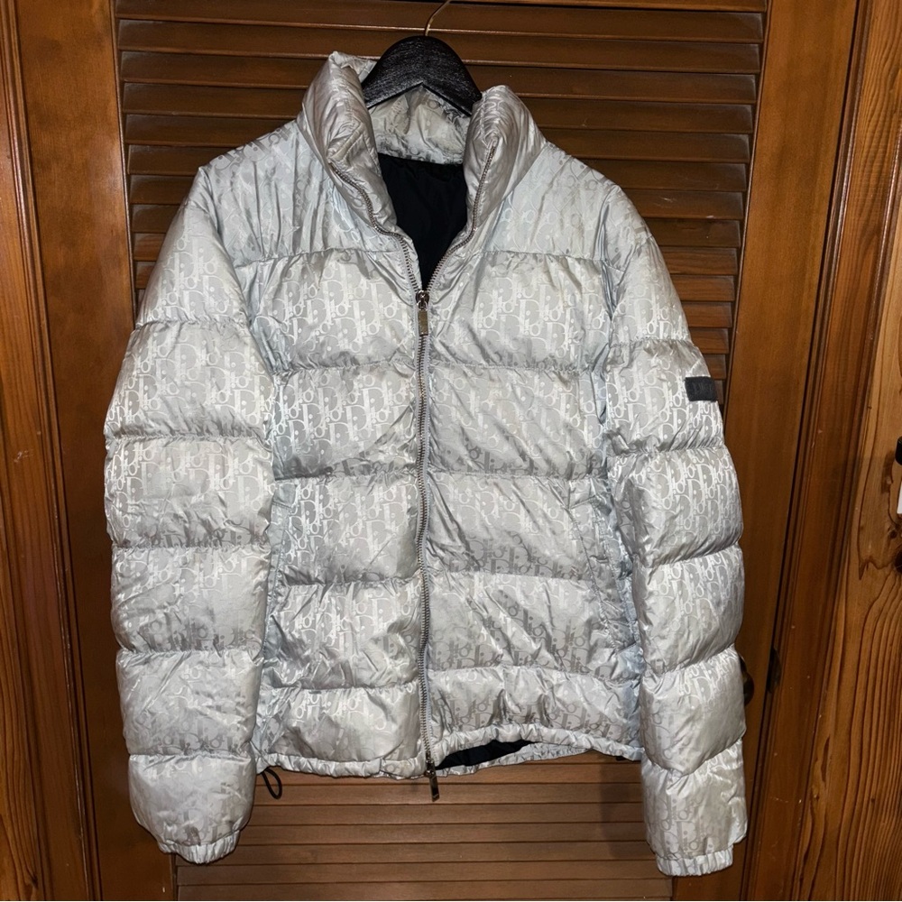 dior monogram puffer